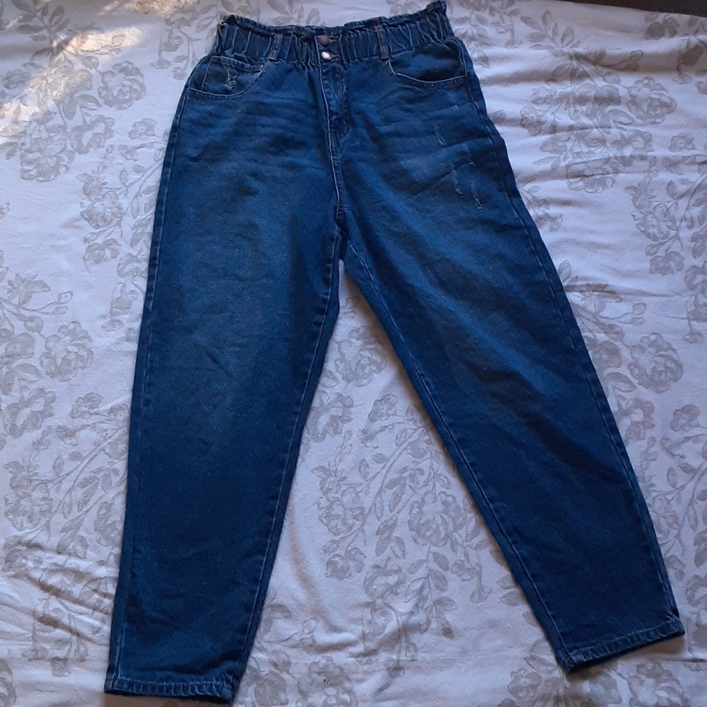 Large Elite Jeans elastic waist pants